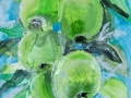 Green apples